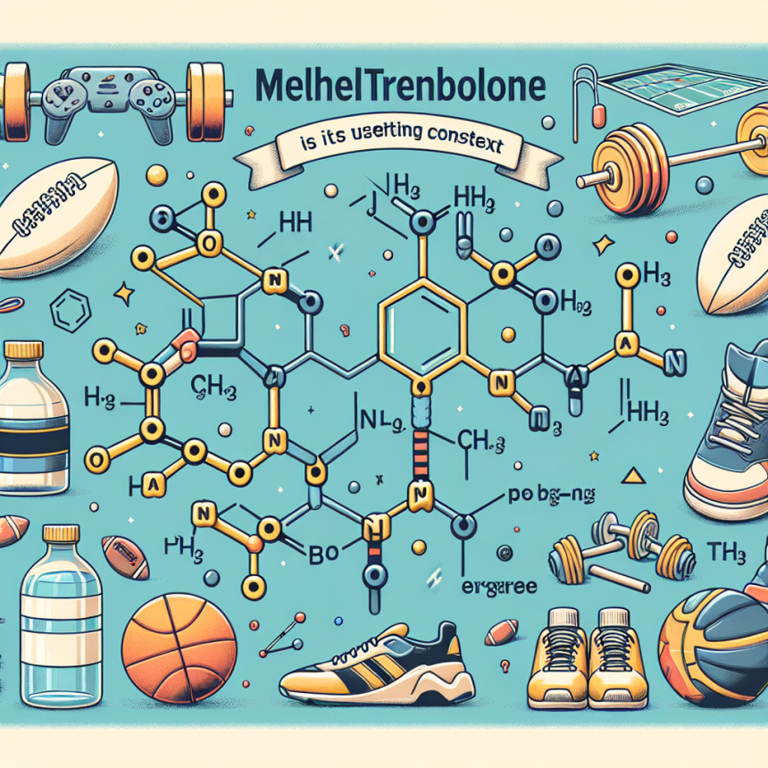Methyltrenbolone: scientific insights into sporting context usage