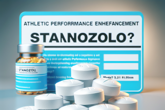 Stanozolol tablets: solution for enhanced athletic performance?