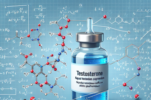 Aquous testosterone suspension and athletic performance: a complex relationship