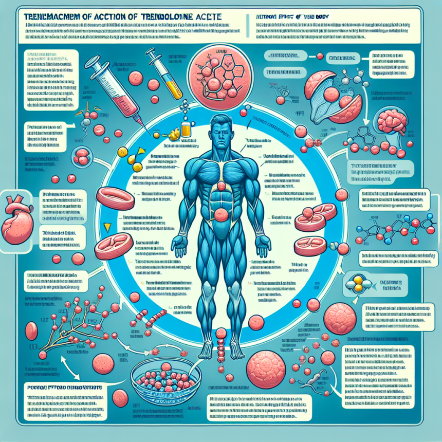 Trenbolone acetate: mechanism of action and human body impact