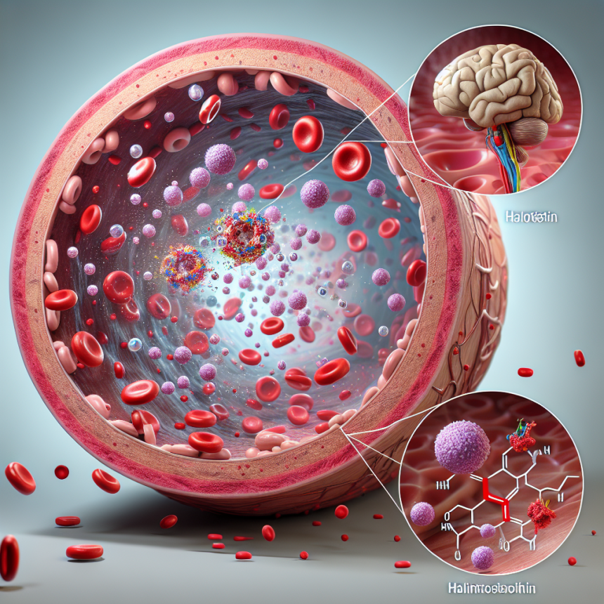 Blood-brain barrier penetration of halotestin