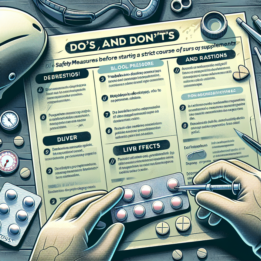 Precautions before starting trenbolone compresse