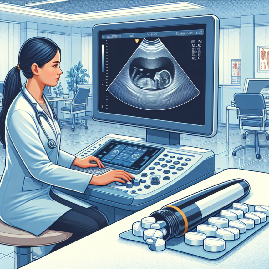Ultrasound monitoring during trenbolone compresse therapy