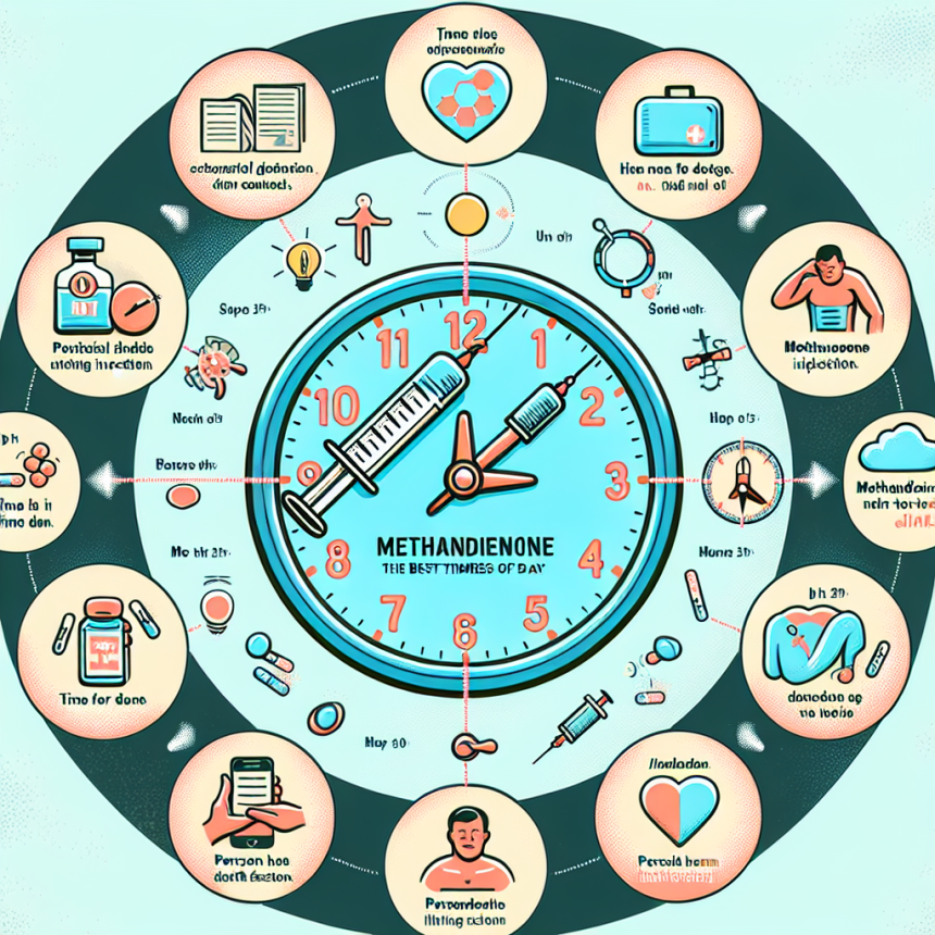 Time of day considerations for methandienone injection